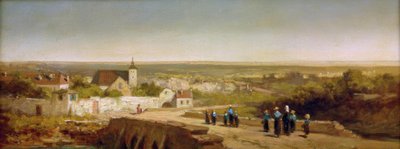 Niñas del instituto regresando a casa de Carl Spitzweg